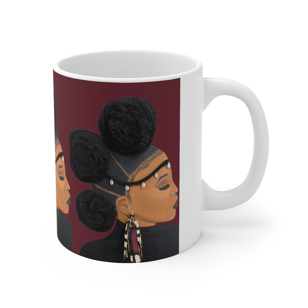 No Vaccine 2D Mug (No Hair)