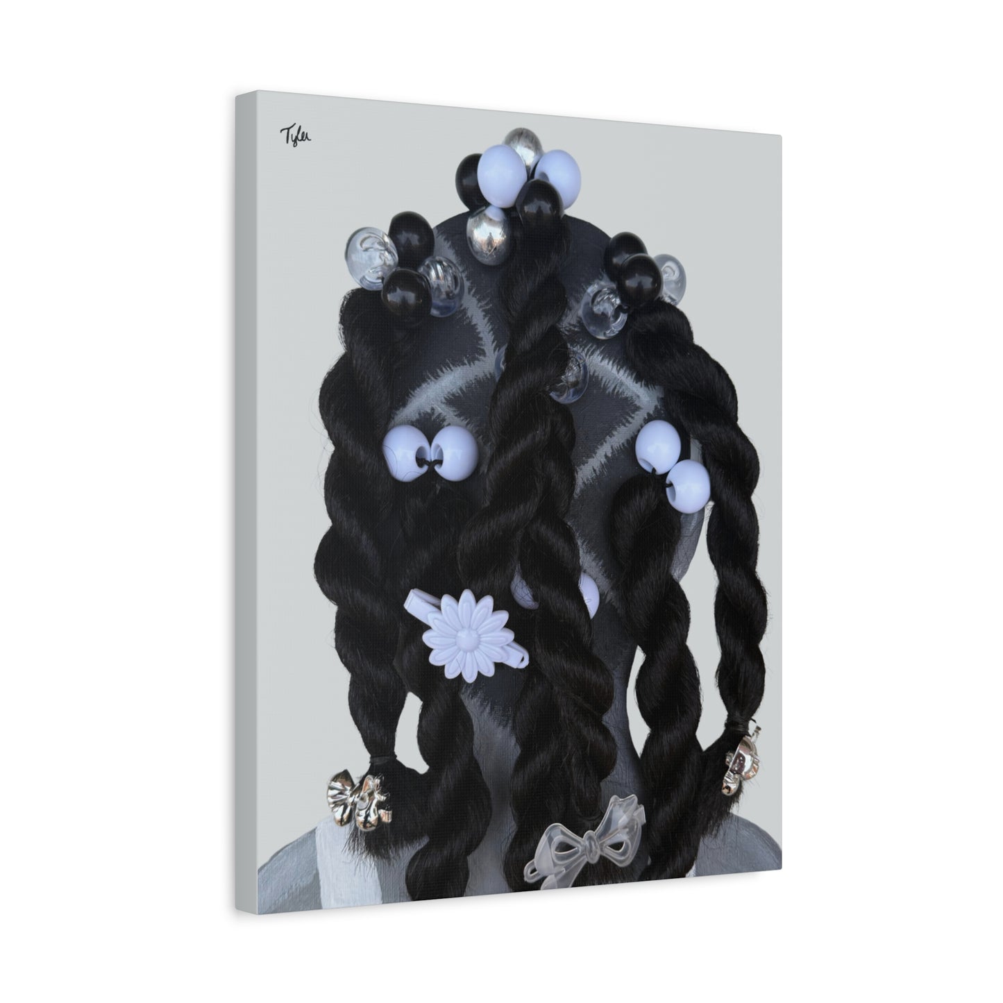 Baby Girl I 2D Canvas (No Hair)