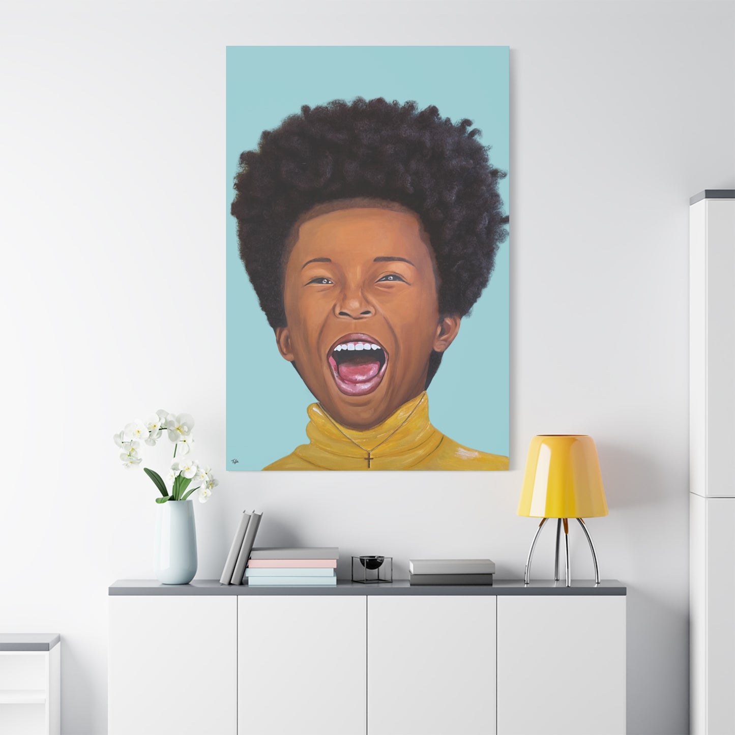 SONshine 2D Canvas Print  (No Hair)