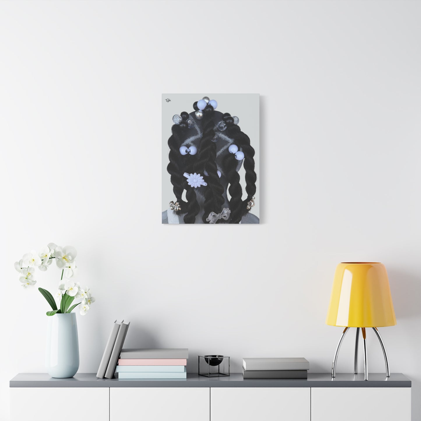 Baby Girl I 2D Canvas (No Hair)