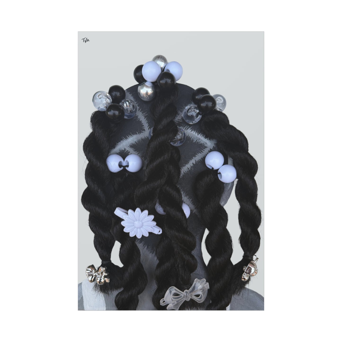 Baby Girl I 2D Canvas (No Hair)