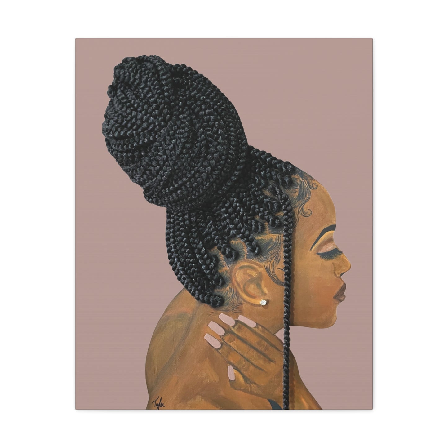 Be Gentle 2D Canvas (No Hair)