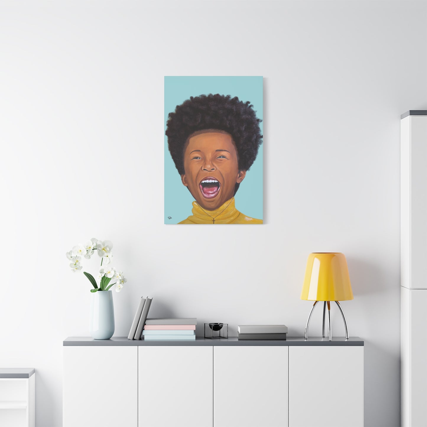 SONshine 2D Canvas Print  (No Hair)