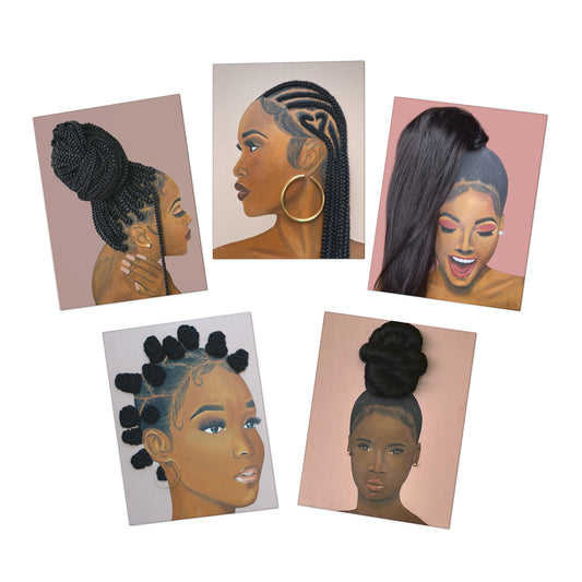 Pink collection- Greeting Cards (5-Pack)