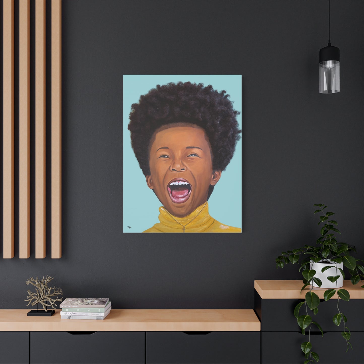 SONshine 2D Canvas Print  (No Hair)