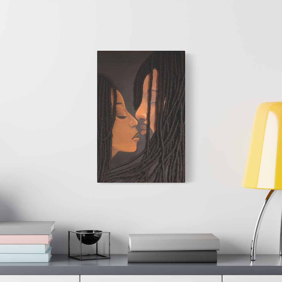 InterLocked 2D Canvas Print (No Hair)