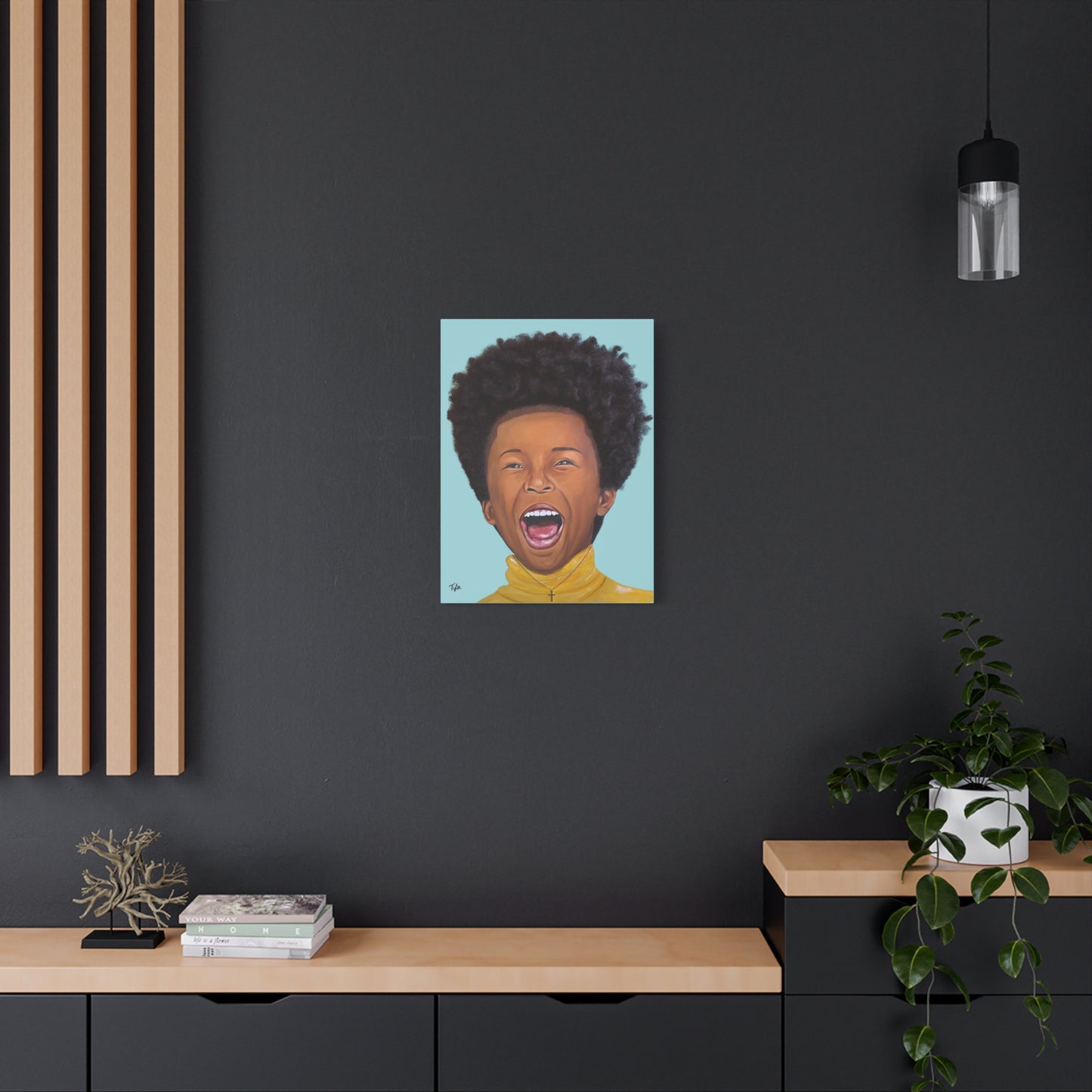 SONshine 2D Canvas Print  (No Hair)