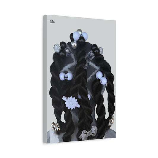 Baby Girl I 2D Canvas (No Hair)