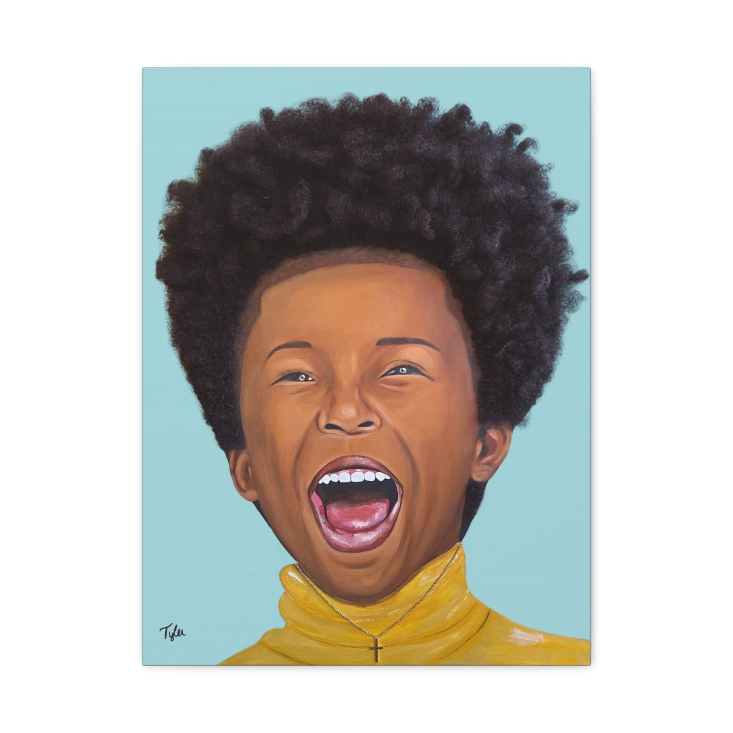 SONshine 2D Canvas Print  (No Hair)