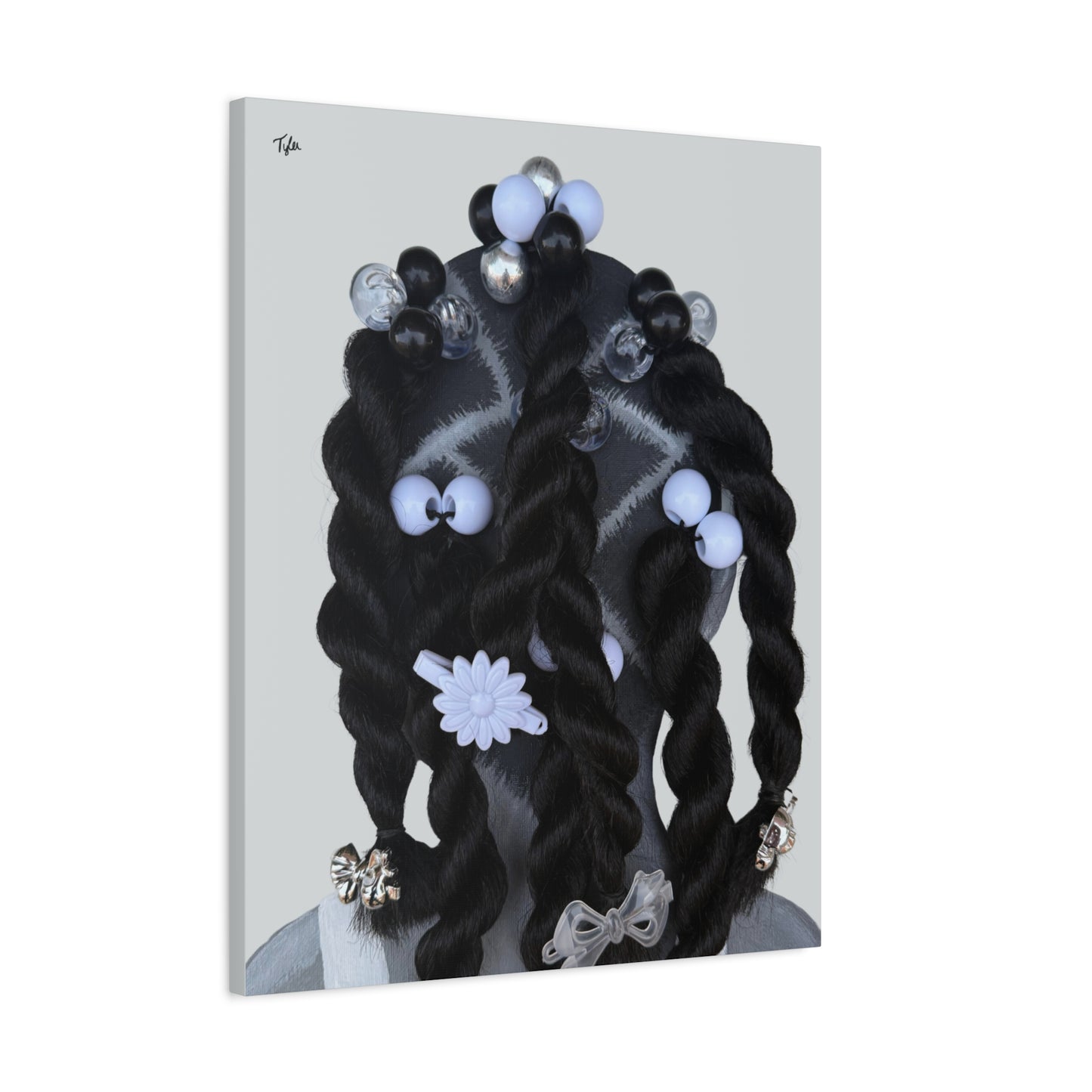 Baby Girl I 2D Canvas (No Hair)