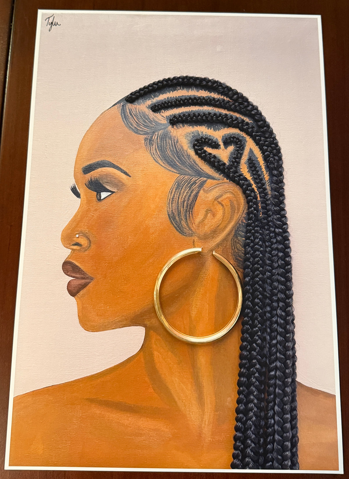 Certified Lover Girl- 12X18 2D Paper Print (No Hair)