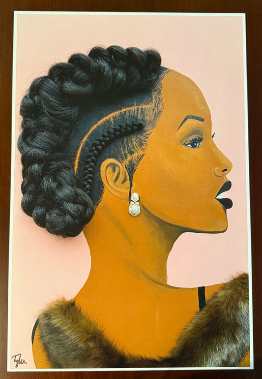 Elegant- 12X18 2D Paper Print (No Hair)