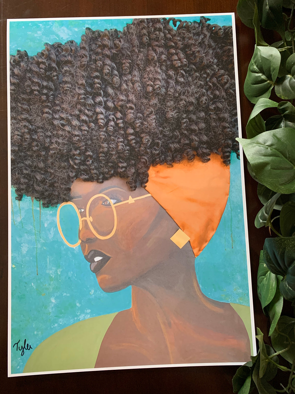 Dreamer- 12X18 2D Paper Print (No Hair or Fabric)